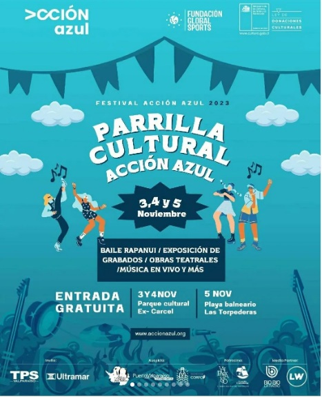 Parrilla Cultural Acción Azul 2023